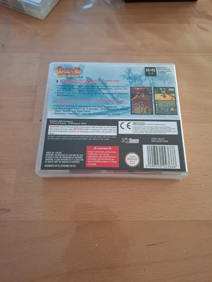Boite vide jeu ds cocoto - photo numéro 4