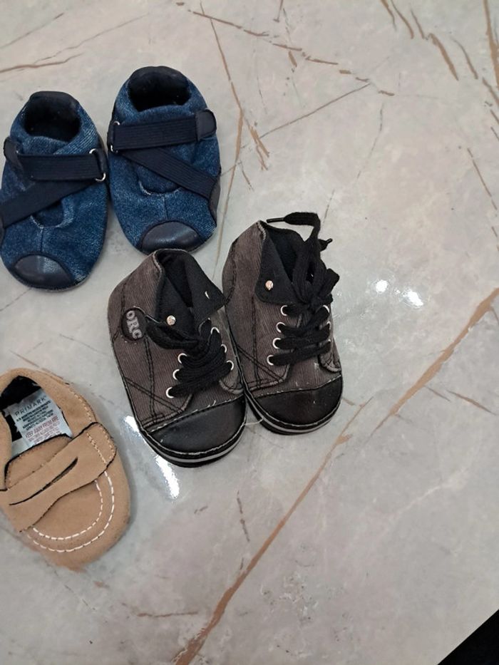 Lot de 4 paires de chaussures bebe garçon - photo numéro 5