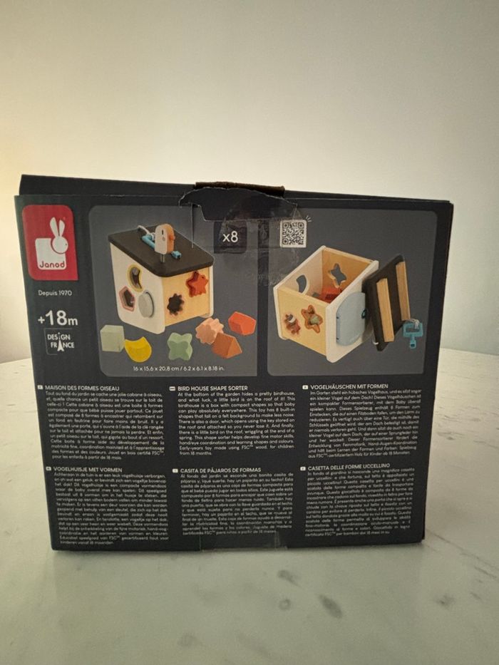 Maison des formes Oiseaux Sweet Cocoon Janod - photo numéro 2