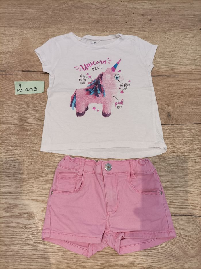 Lot vêtements  bébé fille 2 ans 24 mois printemps été  23 pièces - photo numéro 8