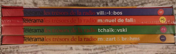 Beau coffret DVD Telerama série "Les trésors de la radio - musique classique" - photo numéro 3