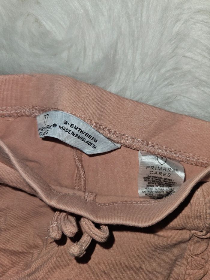 Legging fille vieux rose – Primark (3–6 mois / 68 cm) - photo numéro 3