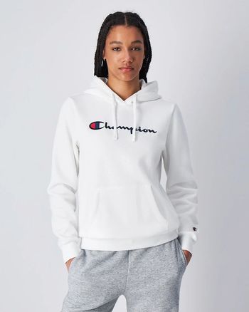 Sweat-shirt à capuche blanc champion authentic XL