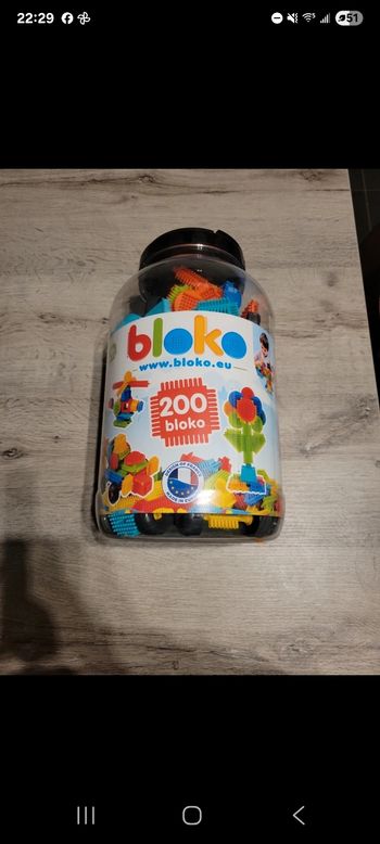 Recharge Bloko 200 pièces
