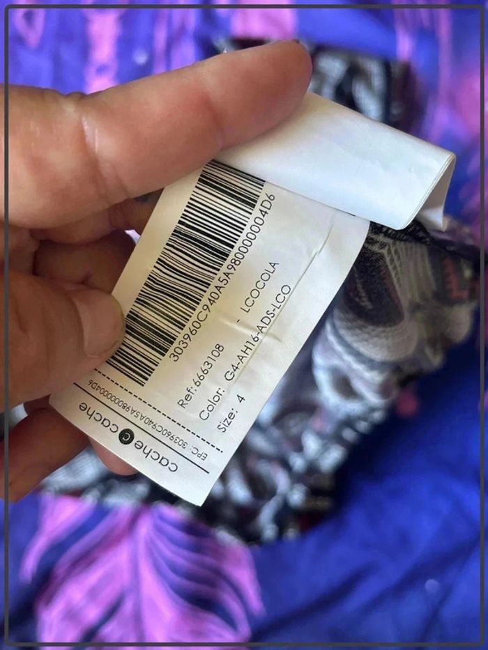 Blouse manche longue taille 42 marque cache cache * - photo numéro 6