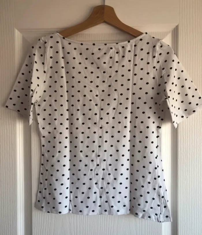 Tee-shirt blanc à poids - photo numéro 4