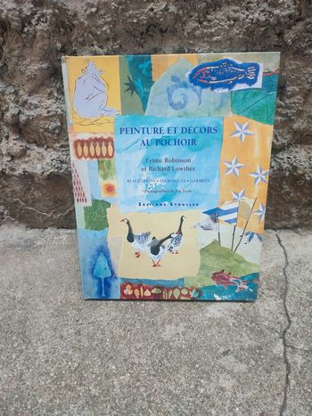 Livre peinture et décors au pochoir