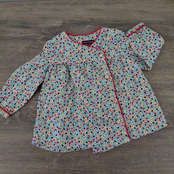 Sergent Major- blouse fleurie 6 mois