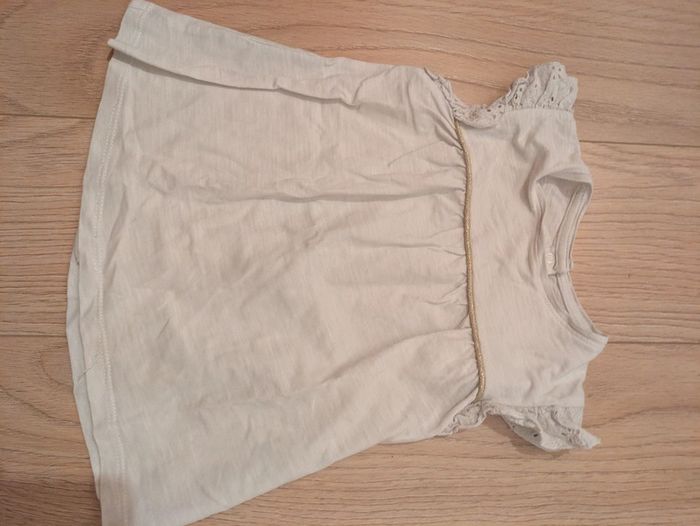 Tee-shirt blanc fille