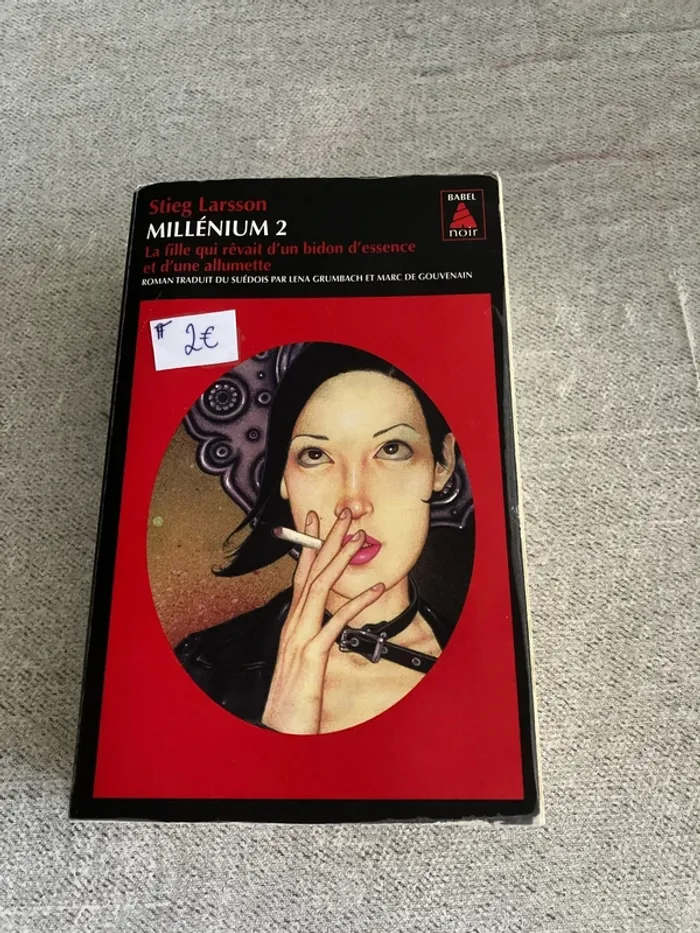 Millénium tome 2 : La fille qui rêvait d’un bidon d’essence et d’une allumette – Stieg Larsson