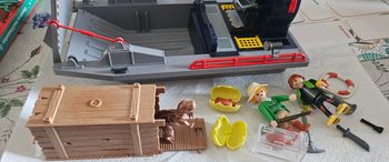 Bateaux playmobil dinosaure