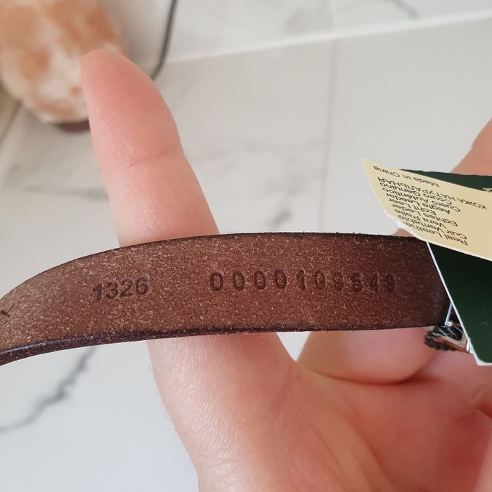 Ceinture en cuir femme Ralph Lauren XL - photo numéro 6