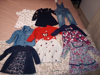Lot vêtement bébé hiver 12 mois