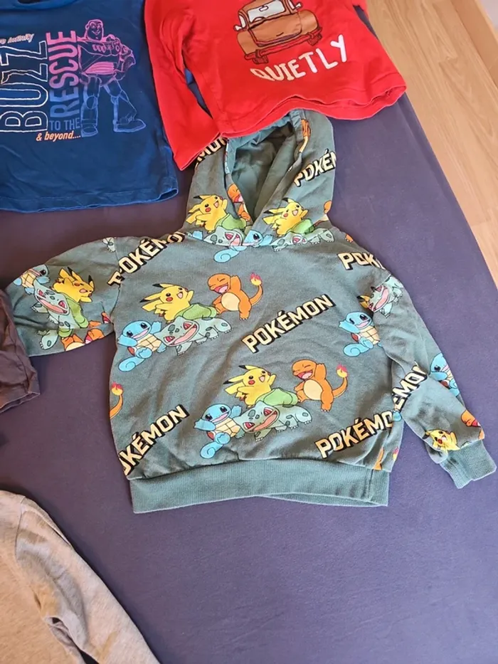 Lot de tee shirt sweats super héros garçon 4/5 ans - photo numéro 8