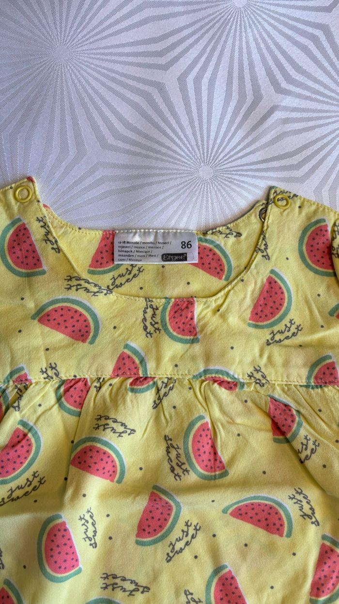 Chemisier manches courtes 12/18 mois - photo numéro 4