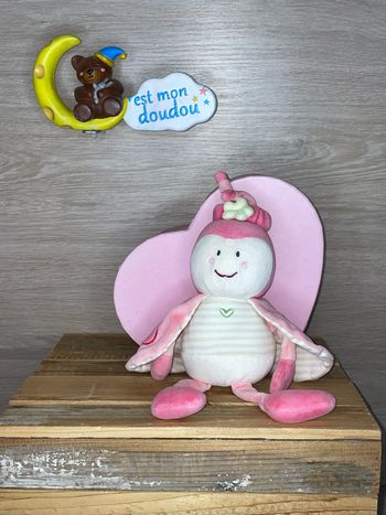 SDO149 doudou coccinelle 🐞 sucre d’orge