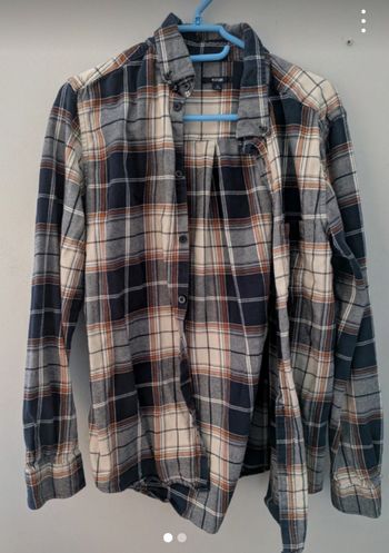 Chemise en flanelle à carreaux Kiabi