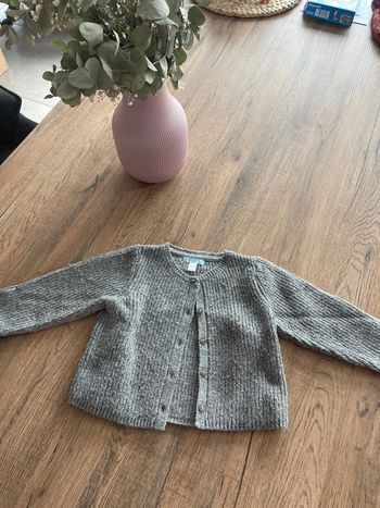 Gilet maille à paillettes