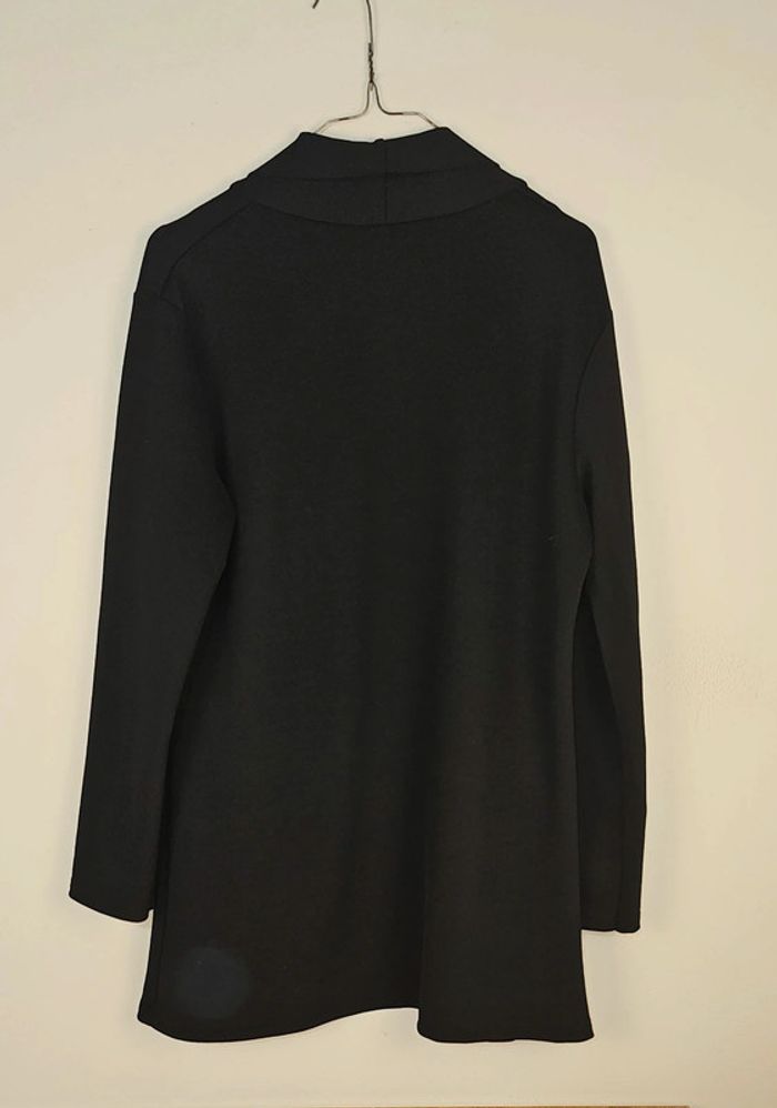 Veste mi-longue noire - photo numéro 2