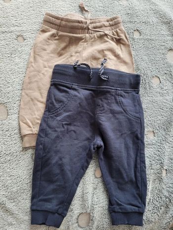 Lot de 2 bas de jogging 6 mois