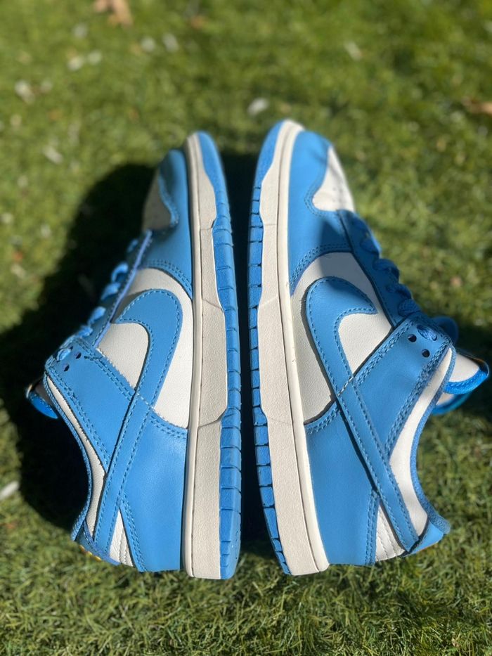 Nike Dunk Low Bleu et blanche - Taille 38 - photo numéro 10