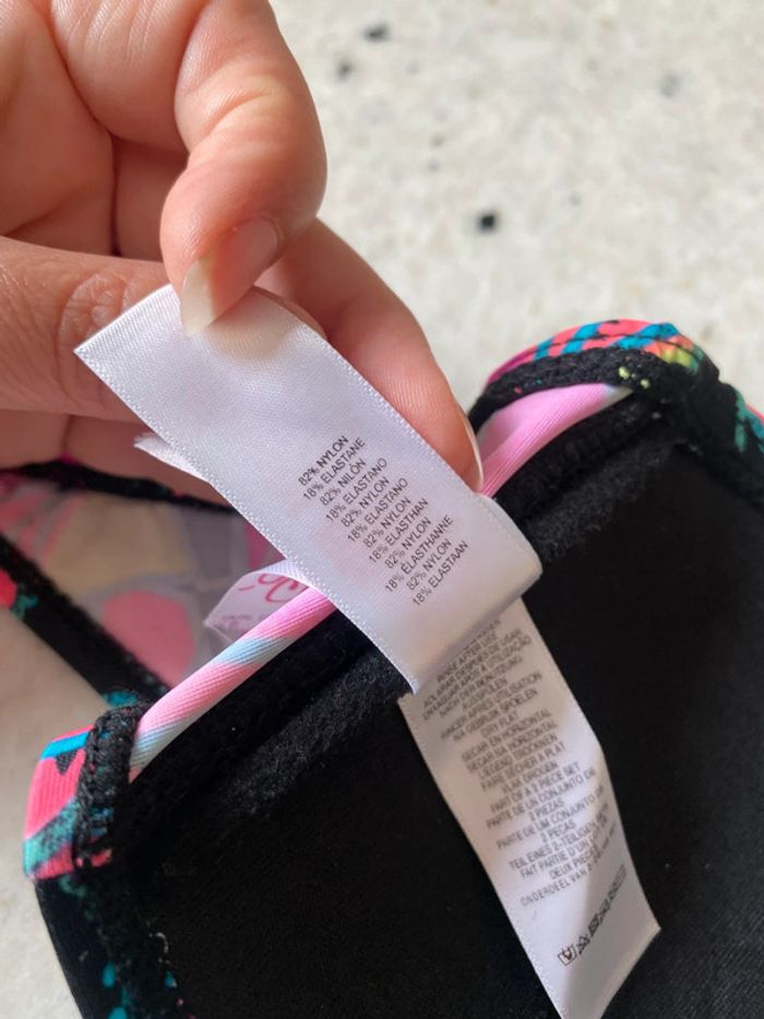Maillot de bain 2 pieces multicolore Océan club 34 - photo numéro 6