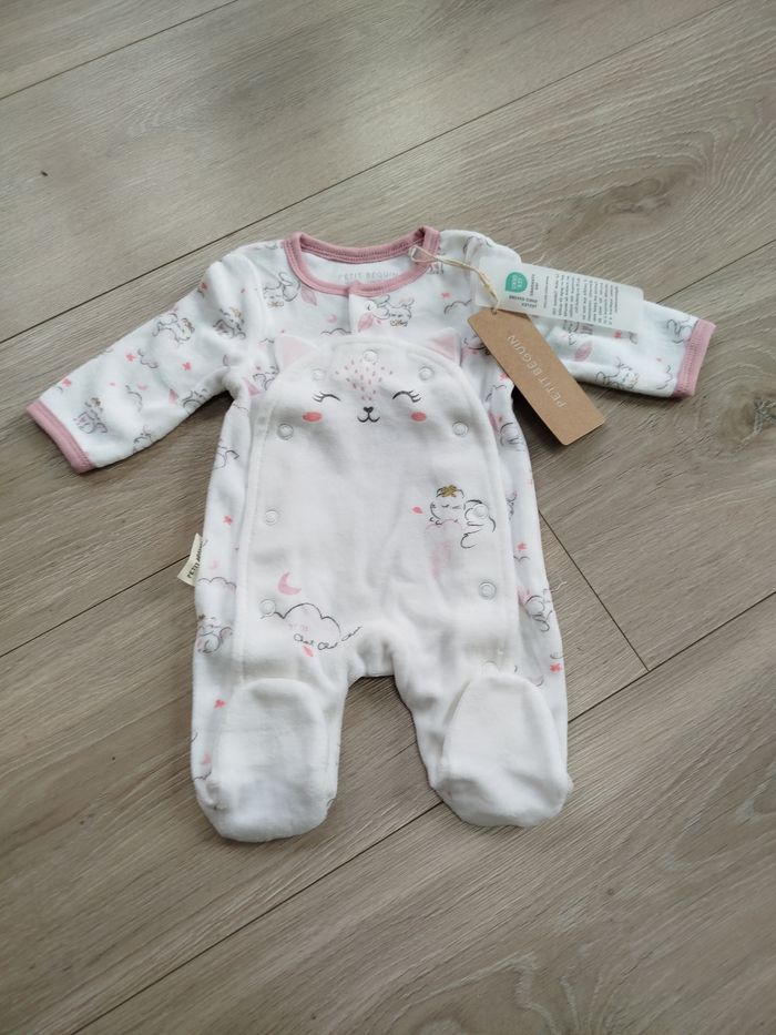 Pyjama petit béguin 0 mois 50 cm neuf - photo numéro 2