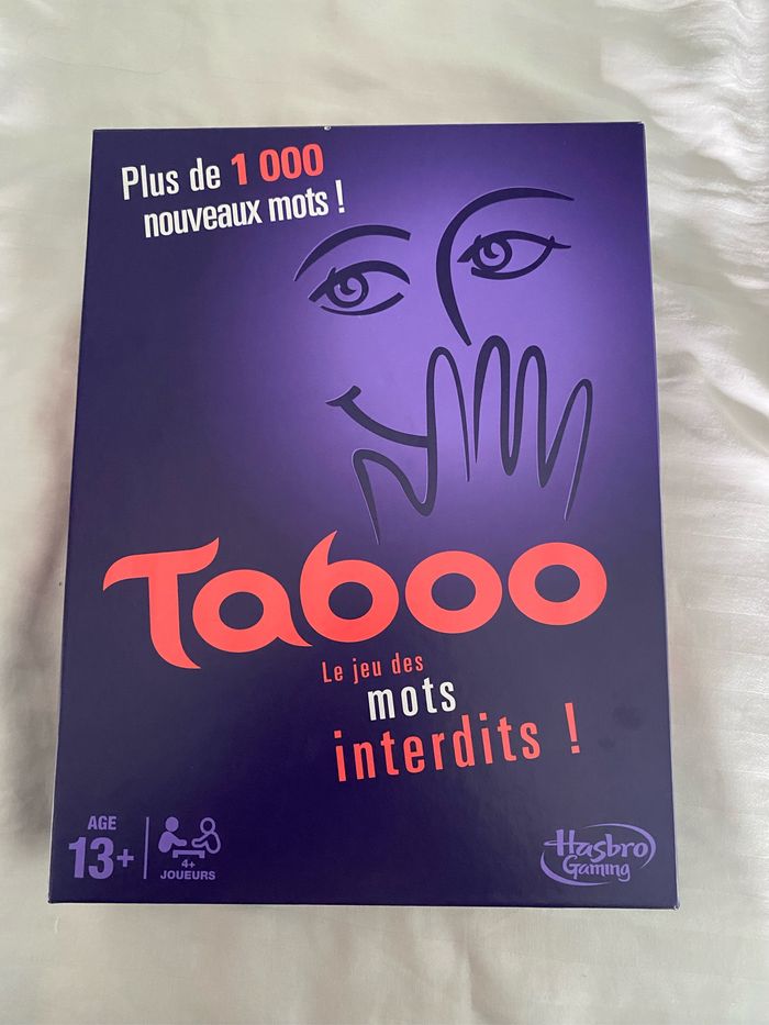 Taboo . Un jeu de société très sympa