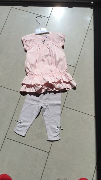 Ensemble tunique et leggings 12m P’tit Bisou neuf