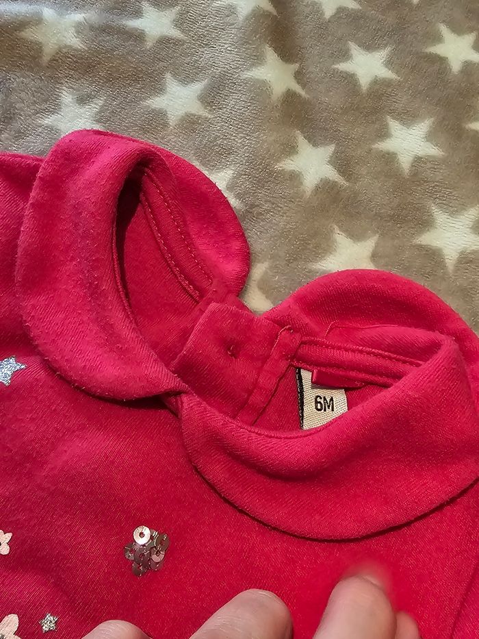 Ensemble fille sweat et legging 6 mois - photo numéro 2