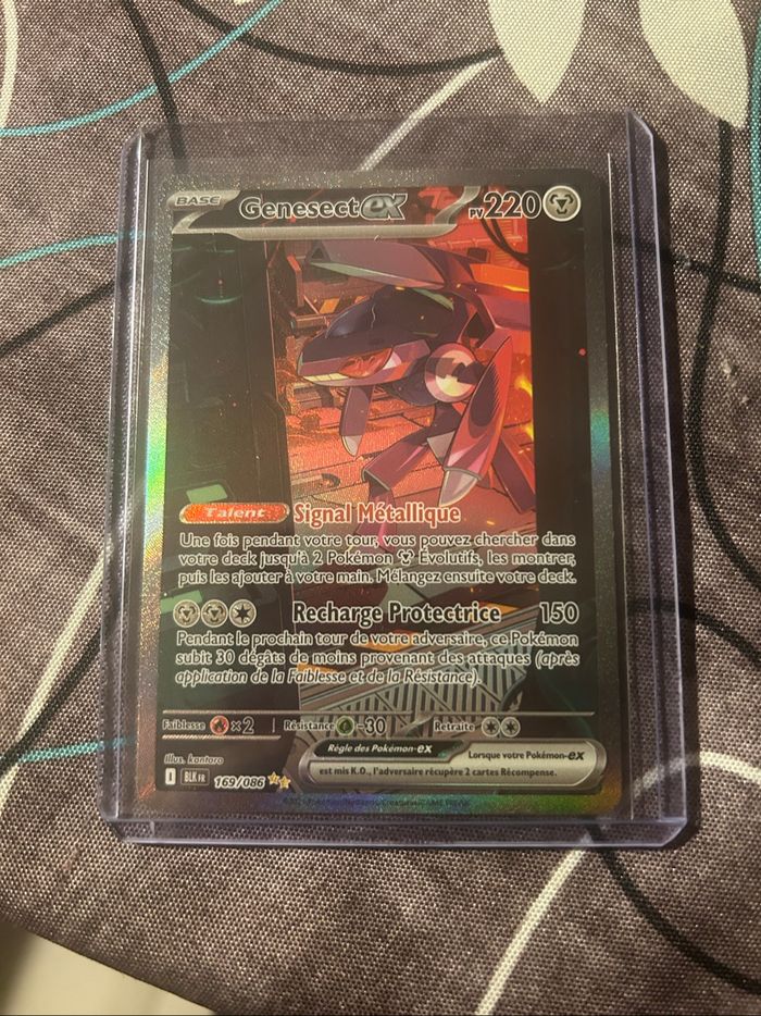 Genesect EX (Foudre Noire)