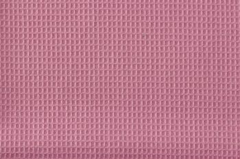 Tissu éponge en nid de puce vieux rose 98cm