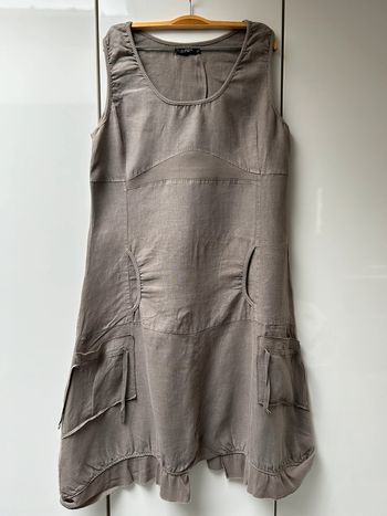 Robe beige Julie Mode - Taille L