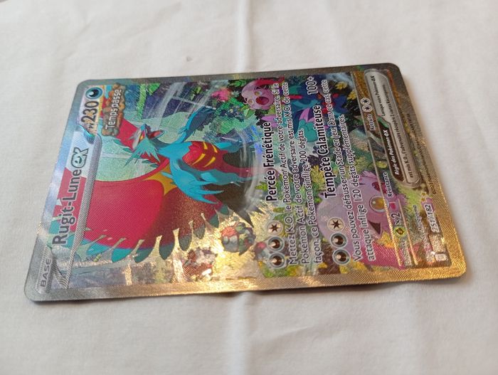 carte pokémon rugit-lune ex 251/182 , fr , neuf , super état. - photo numéro 3