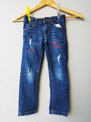 Jean fille taille 4 ans