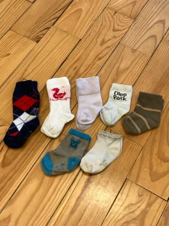 Lot de 7 paires de chaussettes 15-18