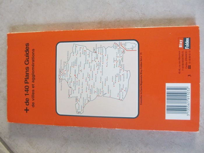 Plan de ville Strasbourg - Blay-Foldex - photo numéro 2