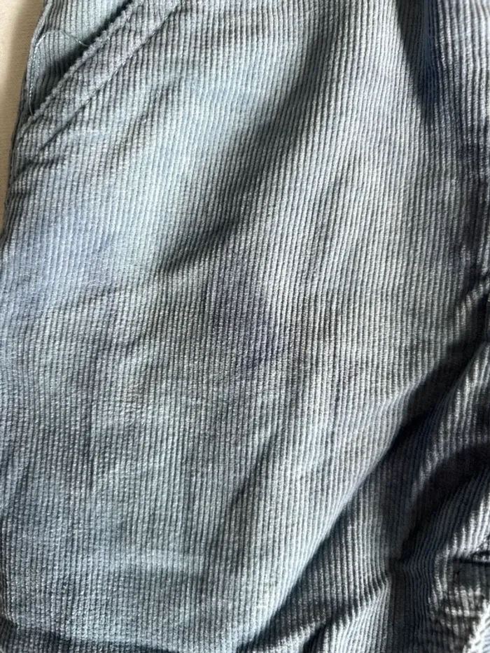 Pantalon velours bleu ciel 18 M - photo numéro 4