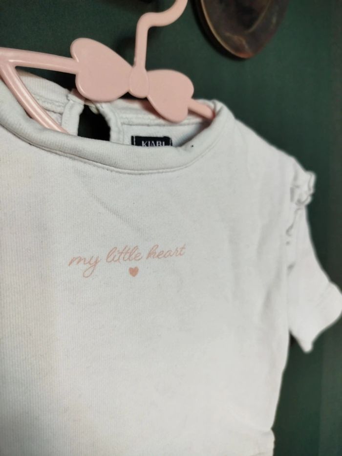 Pull léger "My little heart 🩷" 3 mois - photo numéro 2