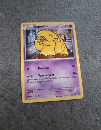 Carte Pokémon Soporifik