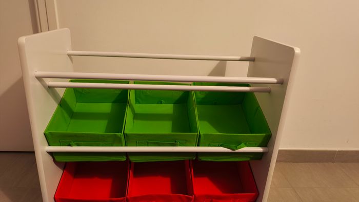 Meuble de rangements avec 9 bacs - photo numéro 3