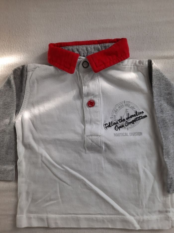 Lot 4 haut bébé 6 mois - photo numéro 2