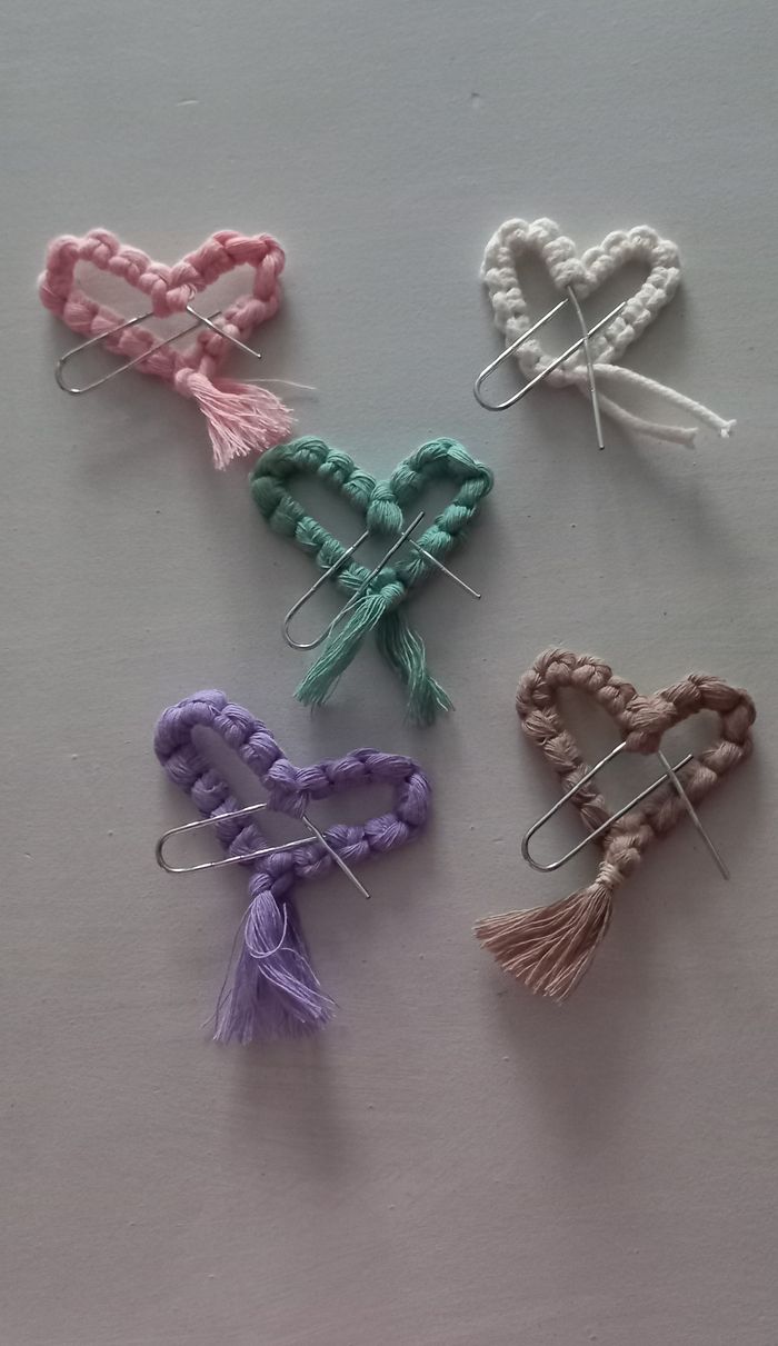 Marque page cœur - photo numéro 2