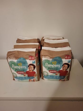 Couches pampers pants taille 6