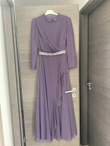 Magnifique robe de soirée en mousseline