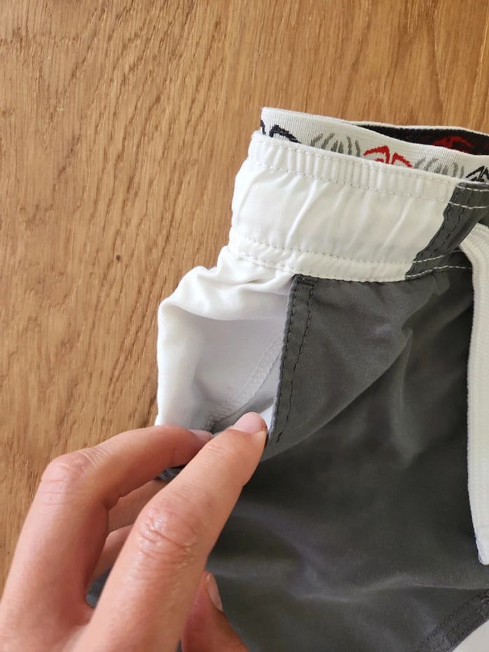 Short gris et blanc Spiderman 3 ans - photo numéro 3