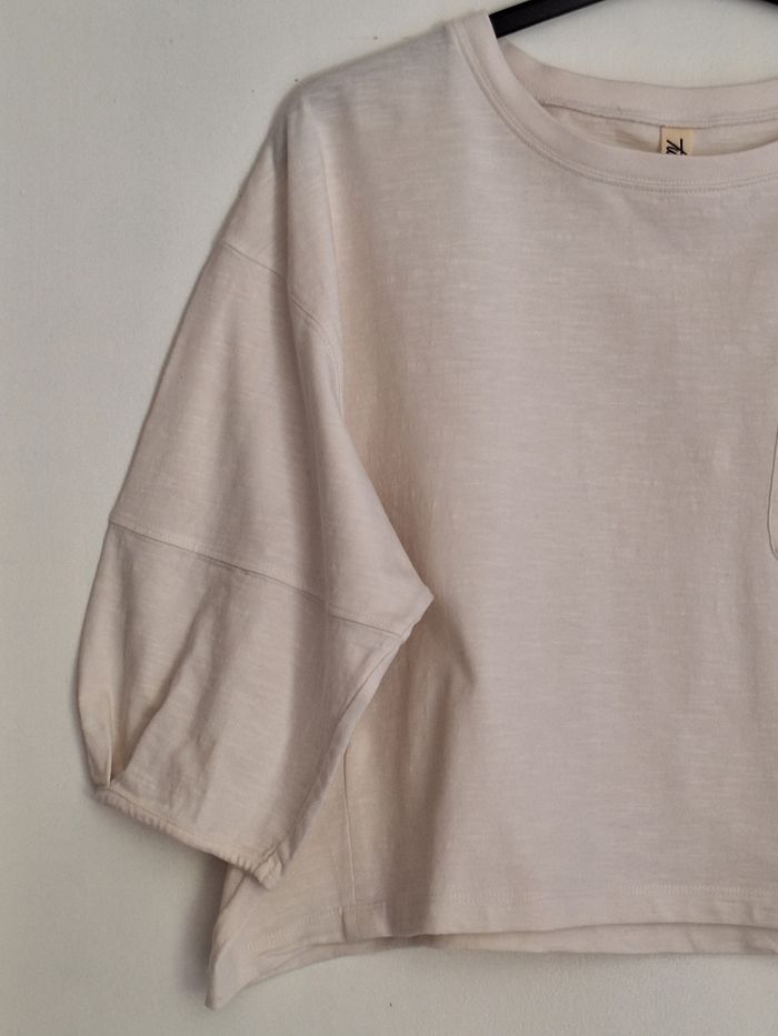 Tee-shirt oversize court - photo numéro 2