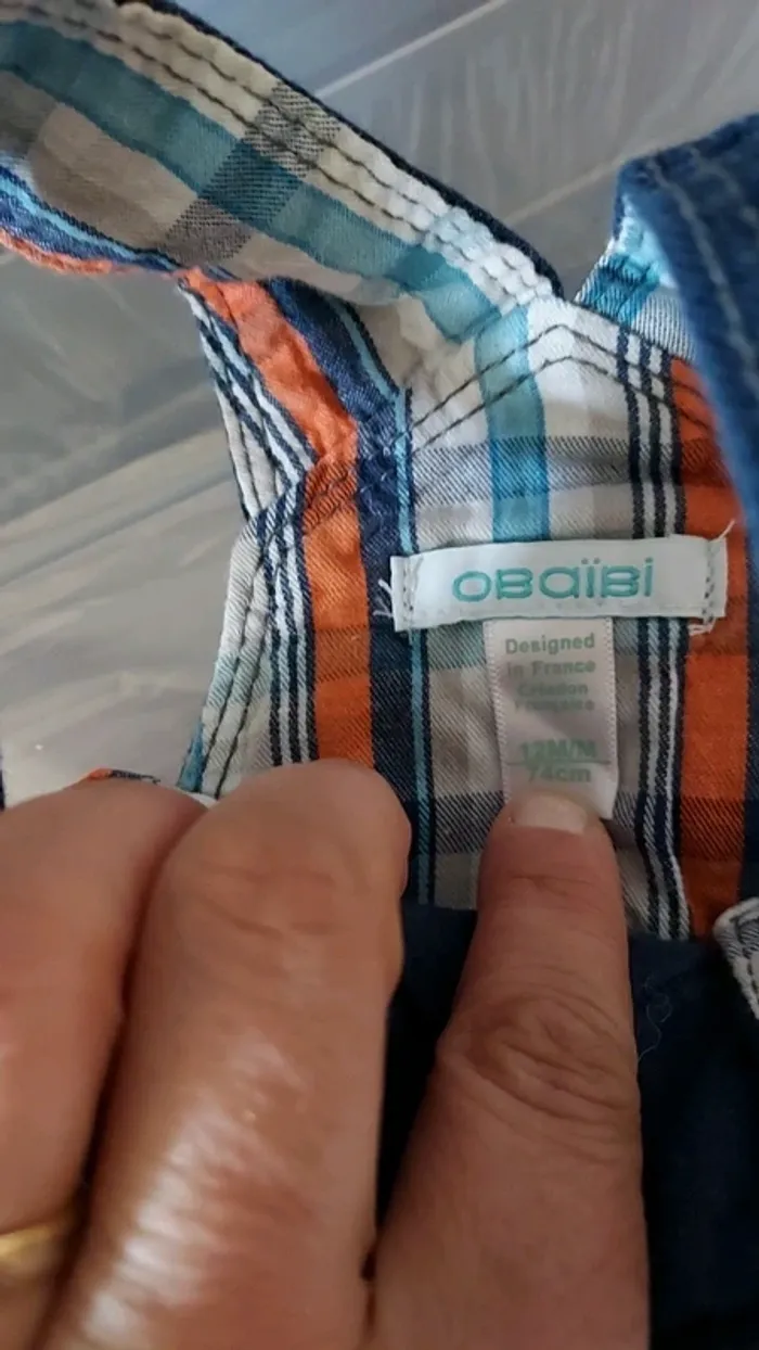 Salopette hiver 12mois - photo numéro 2