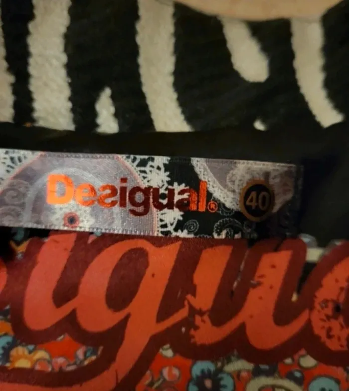 Manteau zébré Desigual - photo numéro 6