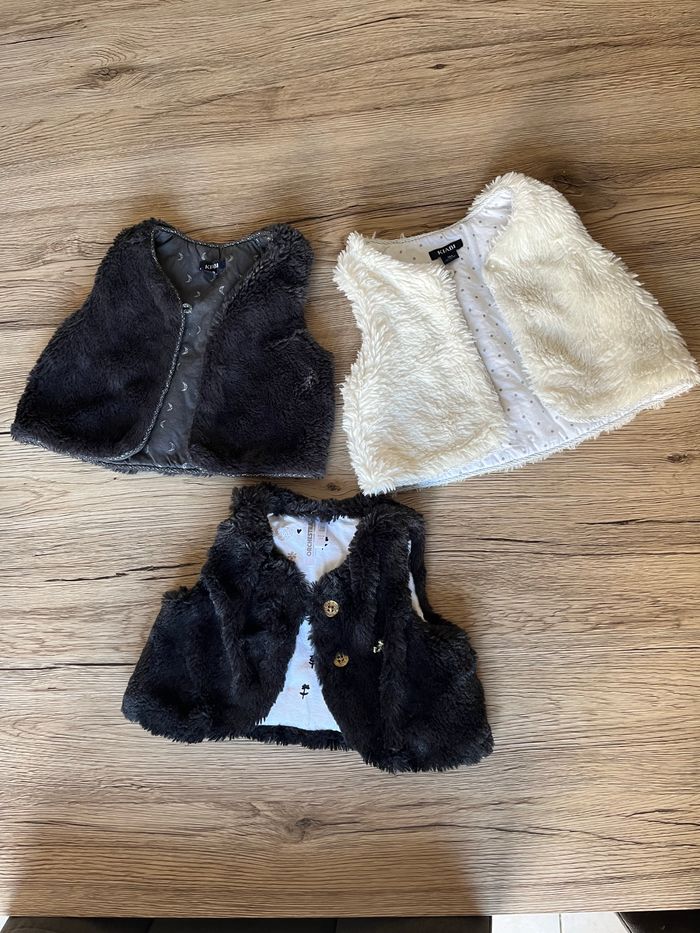 Gilets sans manches 3 mois